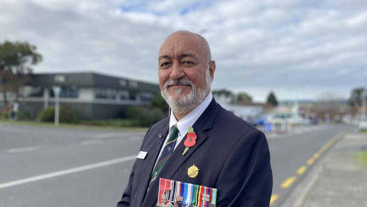 RNZRSA National President Tony Hill